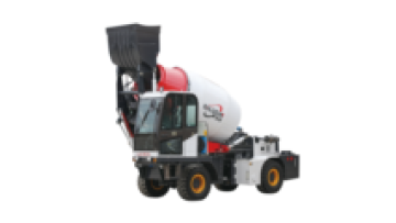 Luzun Factory Direct Concrete Mixer Truck - 2.0cbm to 2.4cbm Self-Propelled Self-Loader1
