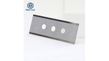 Supply Tungsten Steel Long Waist Hole Blade Fiber Cutting Thin 3 hole blade1