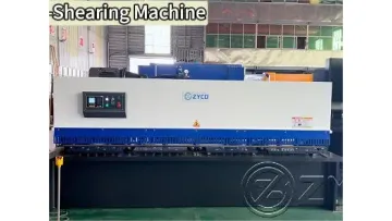 QC12K 10X4000 E21 CE Hydraulic Guillotine Shearing Machine in CNC Machine Tools CNC Guillotine Shear1