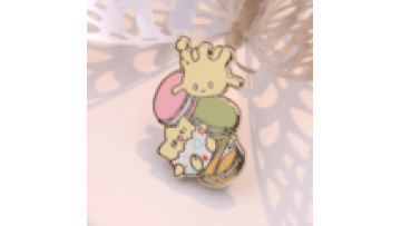 Cartoon Cute Metal Custom Enamel Pins Lot Soft Enamel Lapel Pin Graduation Gifts PINS1