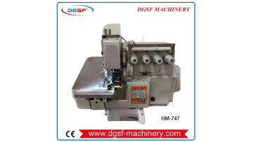 747 High Speed Flat Bed Overlock Sewing Machine Mop Edge Lock Industrial Sewing Machine Fabric 12MM Max. Sewing Thickness (1)