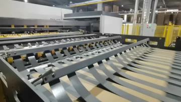 Nc Cut Off machine for corrugated cardboard