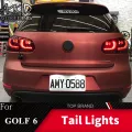 Tail Lamp For VW Golf 6 2009-2012 R20 MK6 LED Tail Lights Fog Lights Daytime Running Lights DRL Tuning Cars Car Accessories