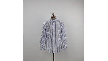 Wholesale custom autumnmen's slim shirt long sleeve 100% Cotton oxford large size casual camisa for men formal Work shirts1