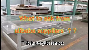 High strength high light transmission outdoor acrylic glass swimming pool board1