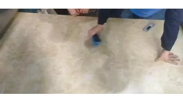 Marble pattern aluminum color matching