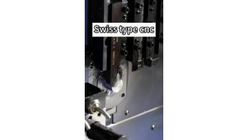 Swiss type machine