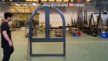 Aluminum alloy doors and Windows