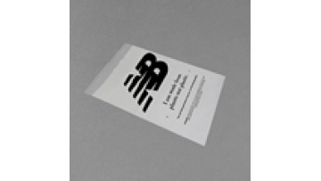 Resealable transparent custom poly bag packaging clear plastic poly opp bags for garment packaging bag1