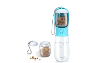 Portable 2-in-1 Leak Proof Dog Bowl Water Bottle for Traveling1