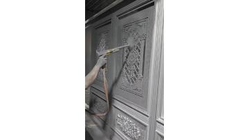 powder coated aluminium