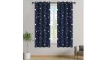 Print blackout curtain luxury curtains for the living room and bedroom1