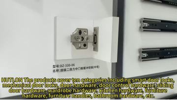 Buffer hinge straight arm