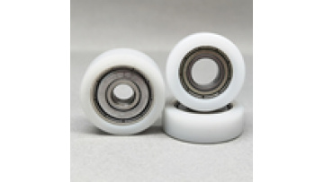 POM PA Flat Plastic Pulley Door Window Rollers Wheel BS60416-5 Engineering Plastic Bearing1