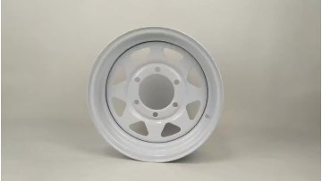2022 Hot Sale 6 Lug Trailer Steel Wheels Powder Coated Surface Treatment 14 Inch 6x139.7 Steel Wheel Rim1