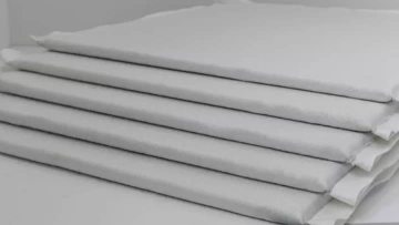 Glass fiber quilted
