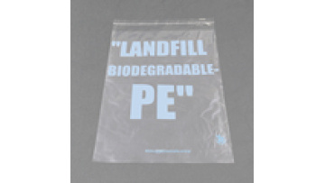 opp self adhesive transparent clear plastic child resistant GRS recycled poly bag GRS1