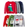 2020 Baby Girls Boys Sweater Christmas Costume Autumn Children Clothing Knitwear Boy Girl Pullover Knitted Sweater Kids Sweaters