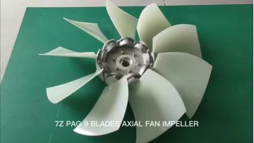 7Z PAG 9 BLADES AXIAL FAN IMPELLER