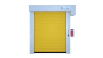 Especially For Cold Rooms Thermal Insulation Thick Pvc Fast Rolling Door/Pvc Rapid Roller Door1
