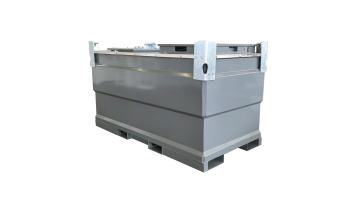 Diesel fuel cube tank for generator