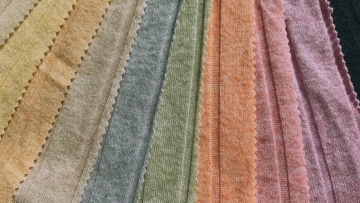 18*4 RIB BRUSH Rayon polyester spandex fabric for homewear1