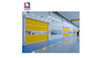 Industrial workshop and warehouse gate exported good reputation PVC rapid high speed door1
