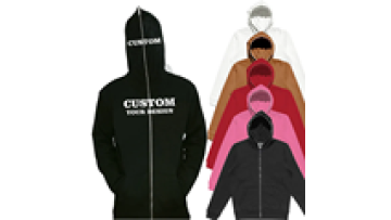 OEM Wholesale High Quality Manufacturer Custom Hoodies Embroidered Vintage Wash Hoodie Full Zip Up Hoodie1