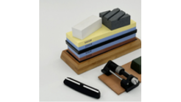 Hot Sale Professional 3000/8000 Grit Knife Whetstone Set for Fruit Knives or Even Axes1