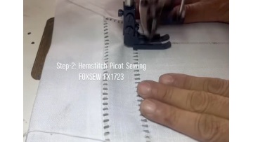 Big Hole Picot Hemstitch Sewing Machine FOXSEW FX1722