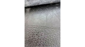 Eco-Conscious PVC Printed Leather Roll, Stain-Proof Embossed Knitted Coating for Bedding & Furniture Decor