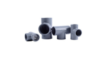 Factory Direct Sale CPVC Pipe Fitting Industrial Plastic Tee 3 Way Pipe Connector1