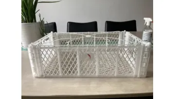 Vegetable Fruit Plastic Crate Collapsible Folding Avocado Crate Making Injection Molding Machine1
