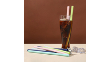 Custom Printed Collapsible Folding Baby Silicon Flexible Juice Drinking Straws1