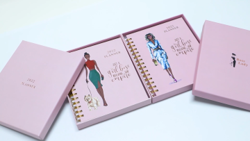 New Product Custom Printing Spiral A4 A5 Luxury Monthly Weekly Daily Budget 2022 2023 Planners And Diary Journal Notebooks1