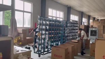 Packing in the workshop