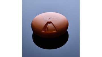 Travel Pill Organizer with 360 Degree Rotation