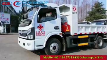 Dongfeng 4x2 6wheels 10tons Dump Truck