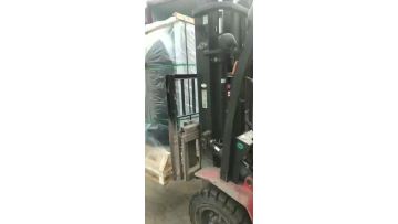 factory loading of cast iron baths