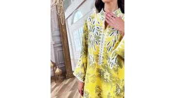 Embroidered Jalabiya Abaya Dress AB505 (1)