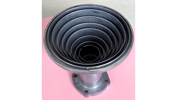 Aluminum die casting communication equipment parts 1 meter feed horn