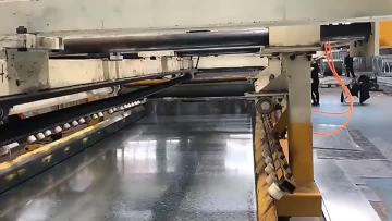 Galvanized steel plate