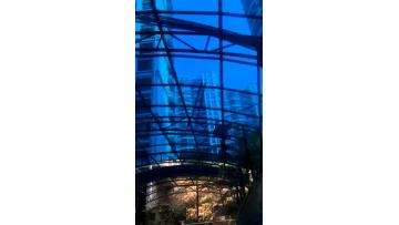 Blue PC board starry sky room