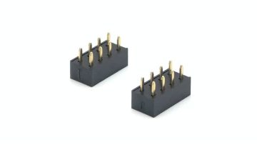 2.54mm Pitch Female header Connector Dual Row Straight H3.5mm 2*4P