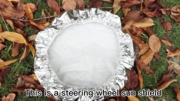 Longyang Universal Car Steering Wheel Cover UV Protection Steering Cover Car Steering Wheel Sun Shading Car Accessories1