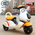 2018 New children's electric motorcycle 2-4-6 years old baby can ride electric tricycle charging toy car