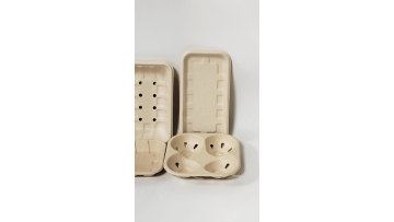 Factory sale 9x6inch lunch box biodegradable food boxes packaging with PLA film1