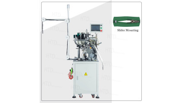 nylon zipper slider mounting machine