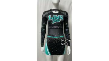 Glitter cheer uniforms