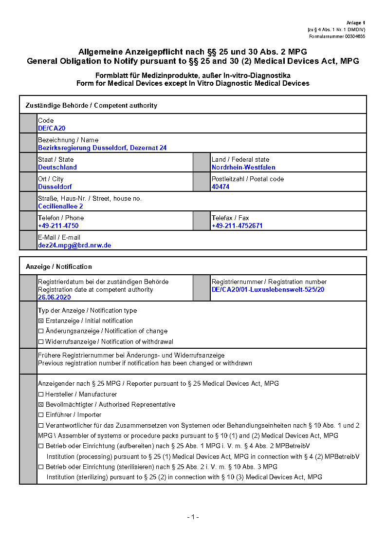 CE certificate for disposable medical mask